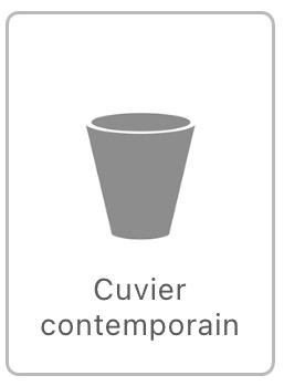 Choisissez la forme de pot que vous souhaitez