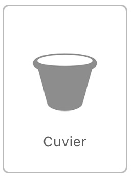 Choisissez la forme de pot que vous souhaitez