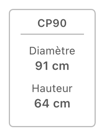 Tailles disponibles pour ce produit